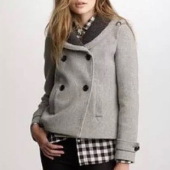 J. Crew Jackets & Blazers - J. Crew - 12 Tall Stadium Cloth by Nello Gori coat